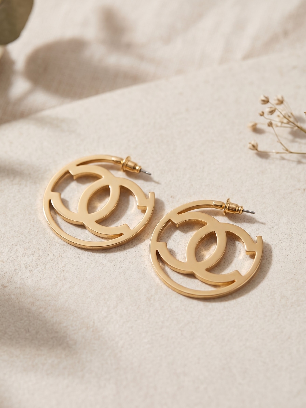 Brand NEW Gold Hoop Earrings